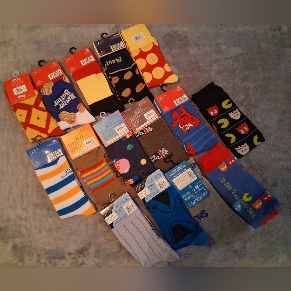Fun Character & Snack Sock Bundle - Picture 3 of 3